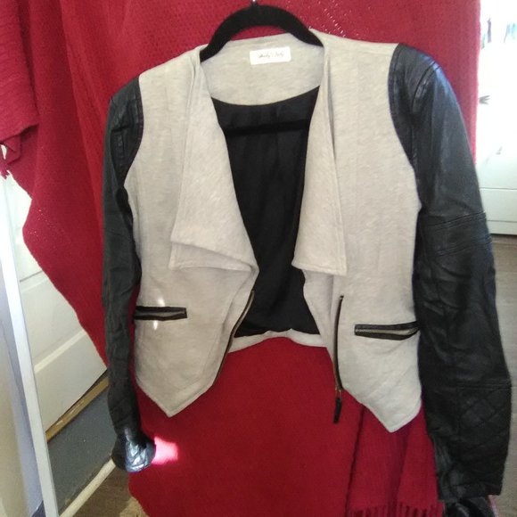 Hoity Toity Jackets & Blazers - Hoity Toity Moto Jacket
